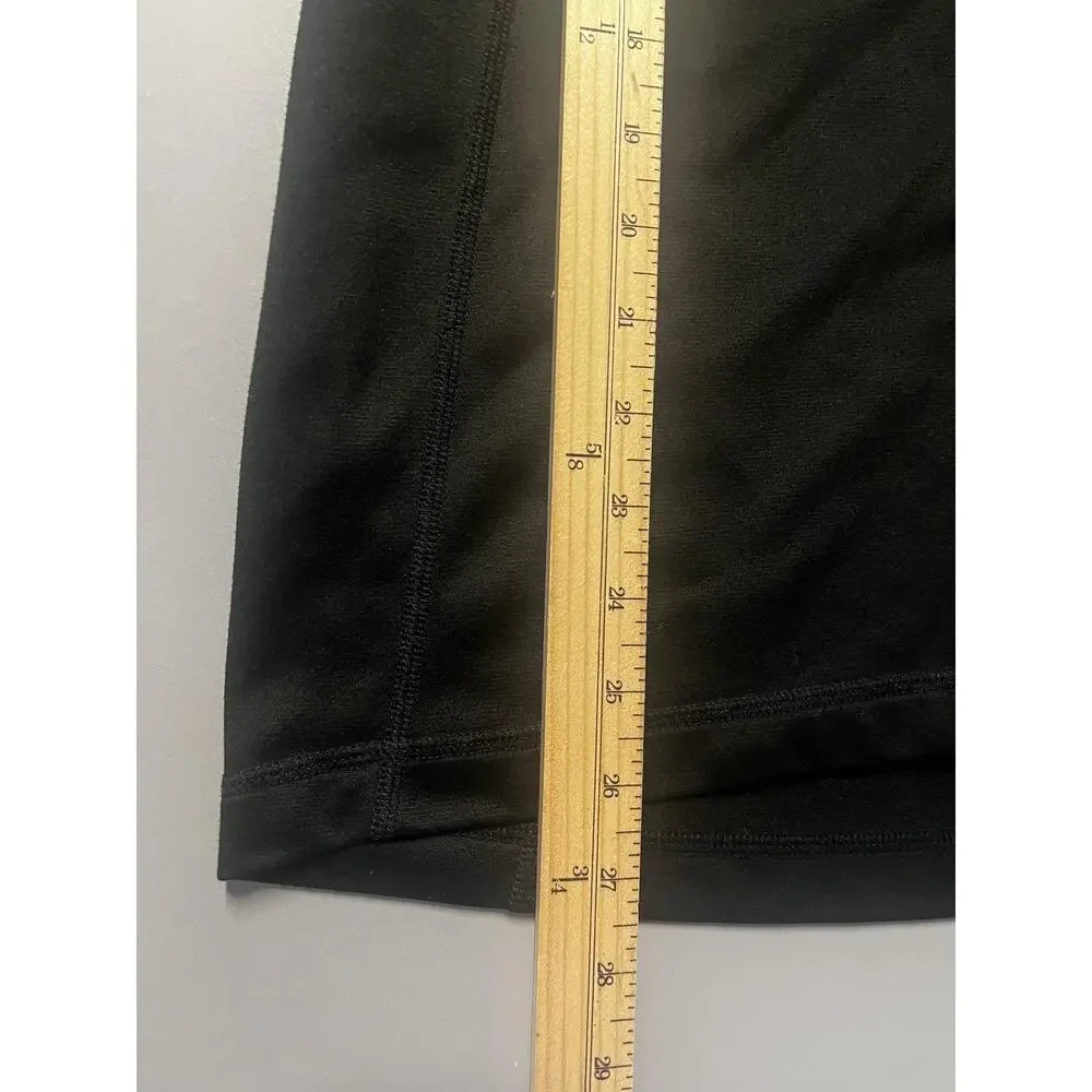 The North Face Pullover Mens Medium Black Quarter Zip Fleece Logo Layer NF00CP4A